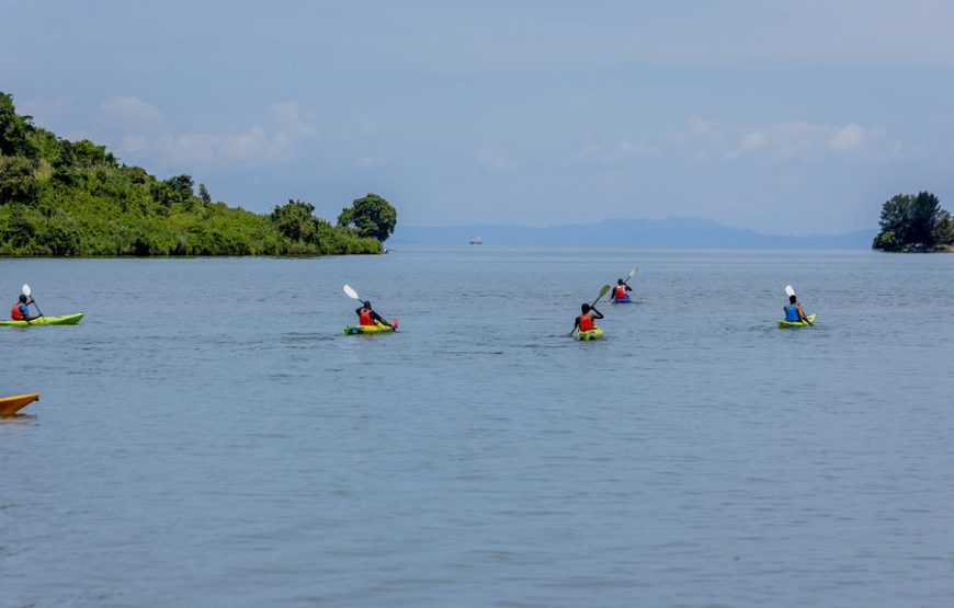 Kayaking Kivu lake (Rubavu)