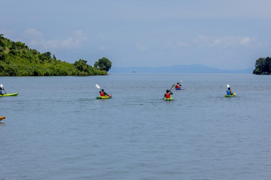 Kayaking Kivu lake (Rubavu)
